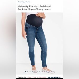 2 pairs of Old Navy Maternity Jeans